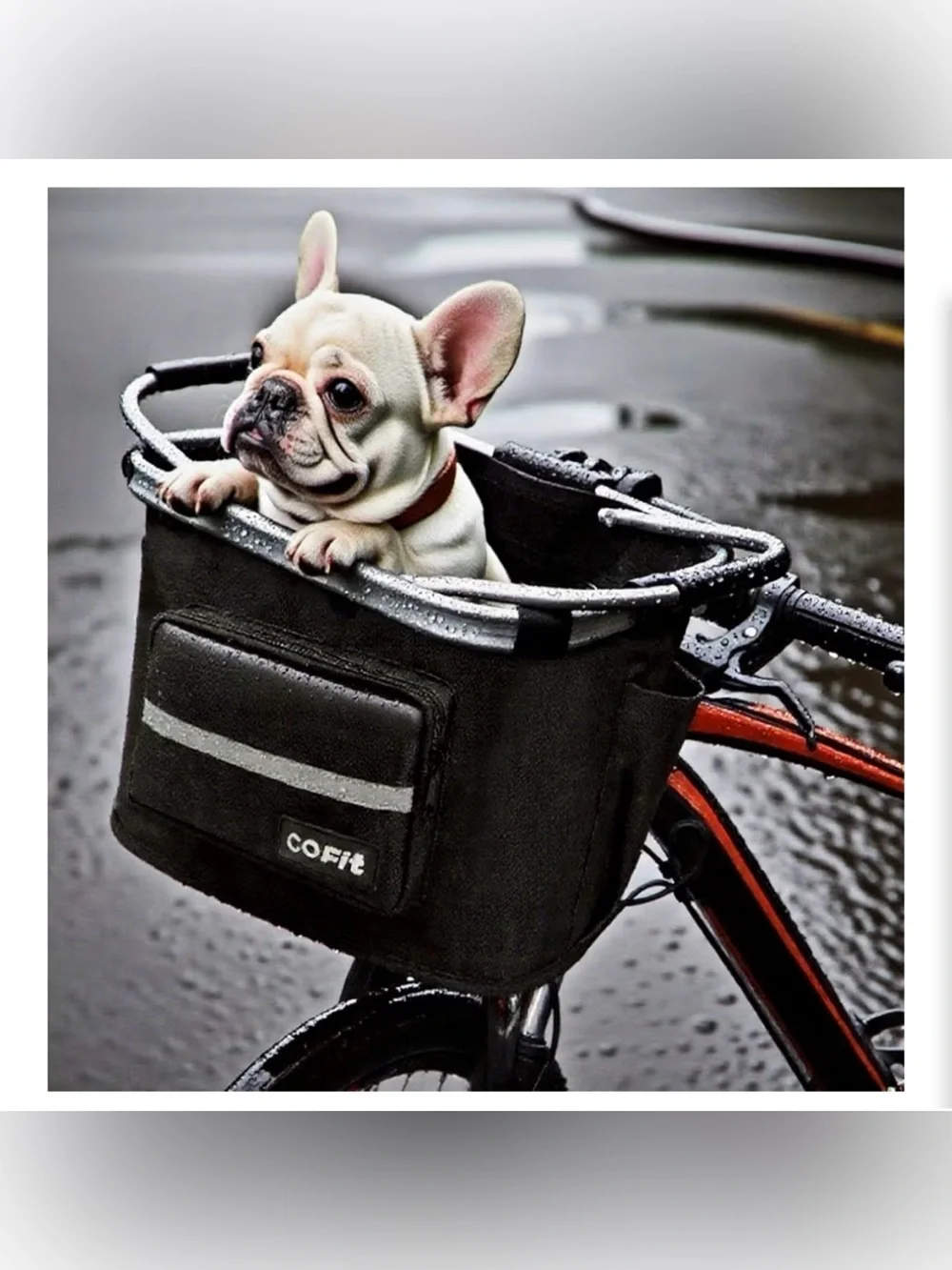 COFIT Detachable Bike Basket Front